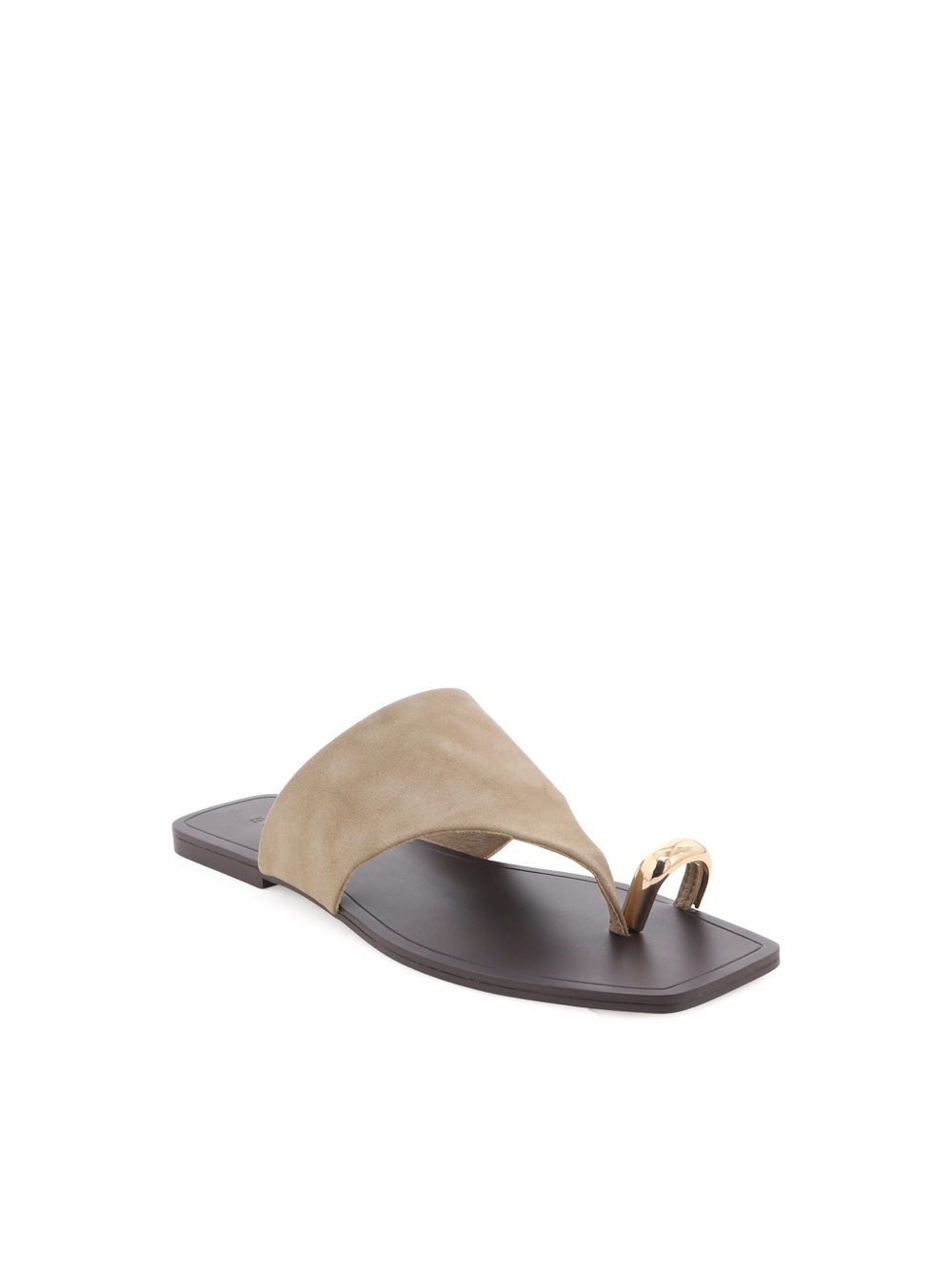 Taupe Antonella Toe-Ring Slide Sandal - Women's 9